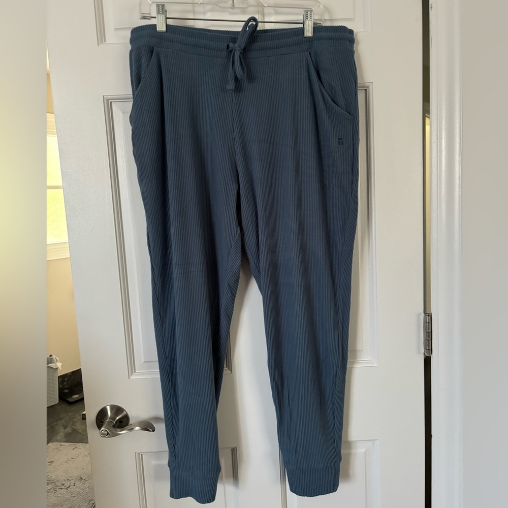 XL Blue Women’s Tommy John Zen Ribbed Jogger